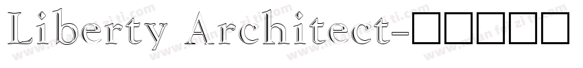 Liberty Architect字体转换